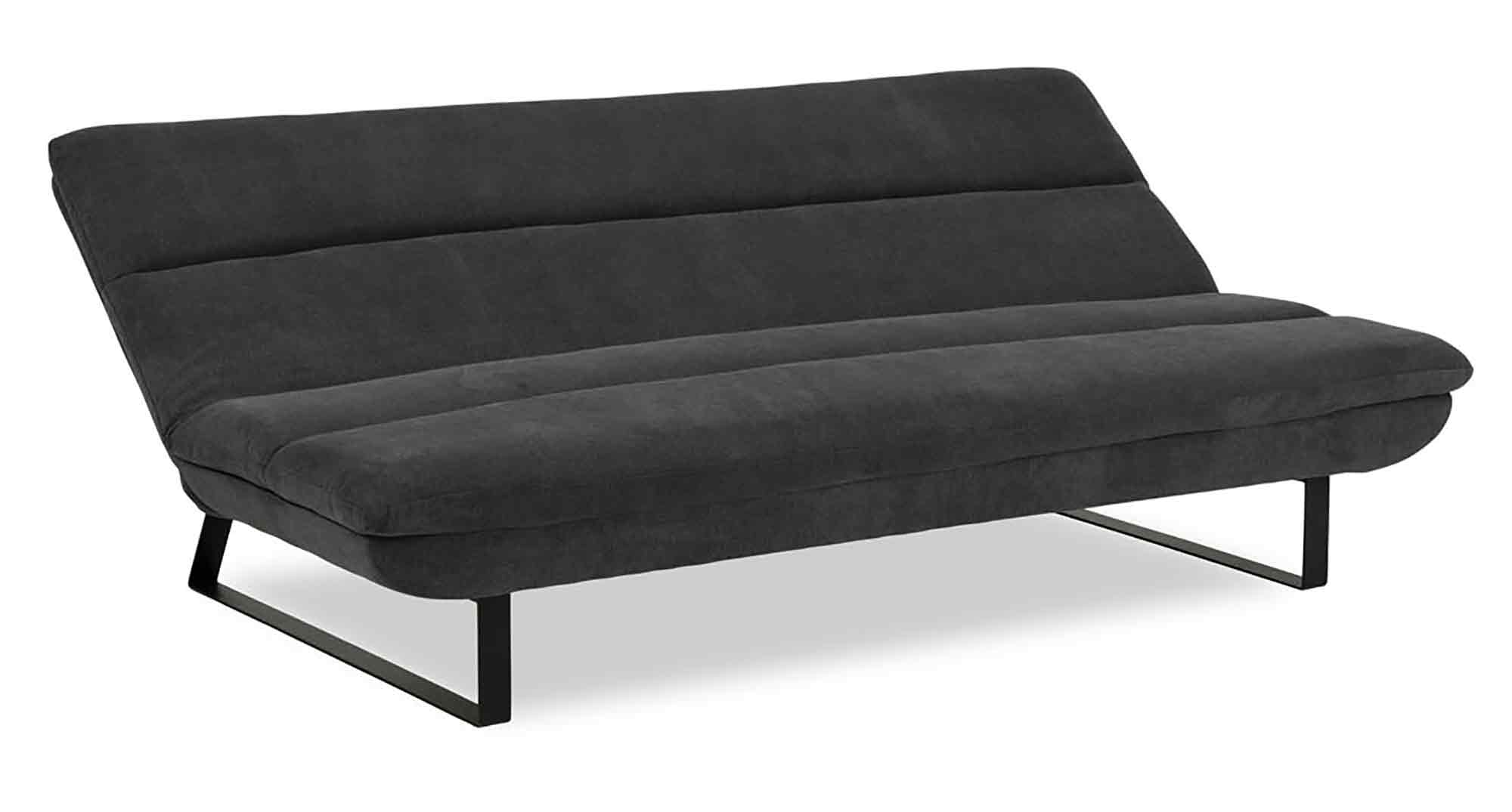 DREAM bäddsoffa i mörkgrått tyg